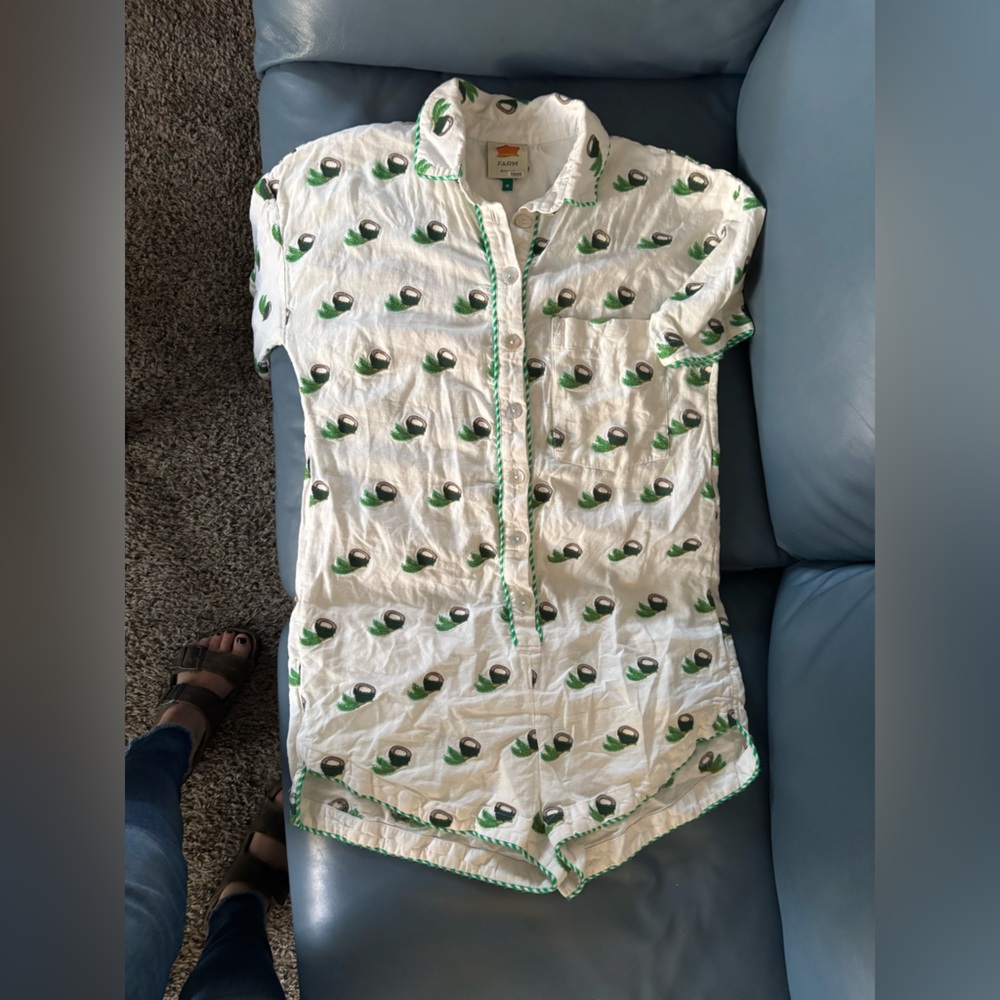 Medium way cute Farm Rio Romper